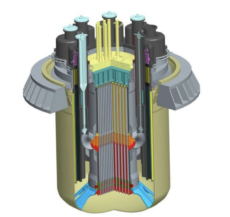 A lead-cooled fast reactor design from the International Atomic Energy Agency’s Advanced Reactor Information System database. Image used courtesy of IAEA.